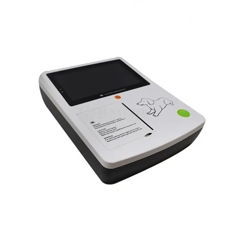 SY-W002 Pet Clinic Veterinary ECG Machine Hospital Farm 3 Channel Vet ECG for Small/Large Animals