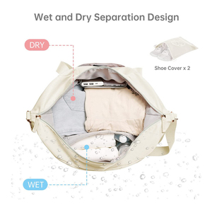 Custom Logo Spend the Night Weekend Tote Duffel <strong>Bag</strong> Foldable Waterproof Gym <strong>Sports</strong> Pink Travel Duffle <strong>Bag</strong> for <strong>Women</strong> Men Girls - Product Image 4