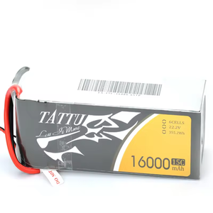 Batterie Lipo normale Tattu 16000mAh 6S 22.2V 15C pour drone agricole de livraison de marchandises, accessoires de drones lithium haute capacité 300 - Product Image 5
