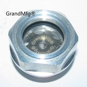 बसपा (G धागा) 1/2 इंच पीतल तेल स्तर दृष्टि कांच के लिए हवा कंप्रेसर गियर बॉक्स - Product Image 4