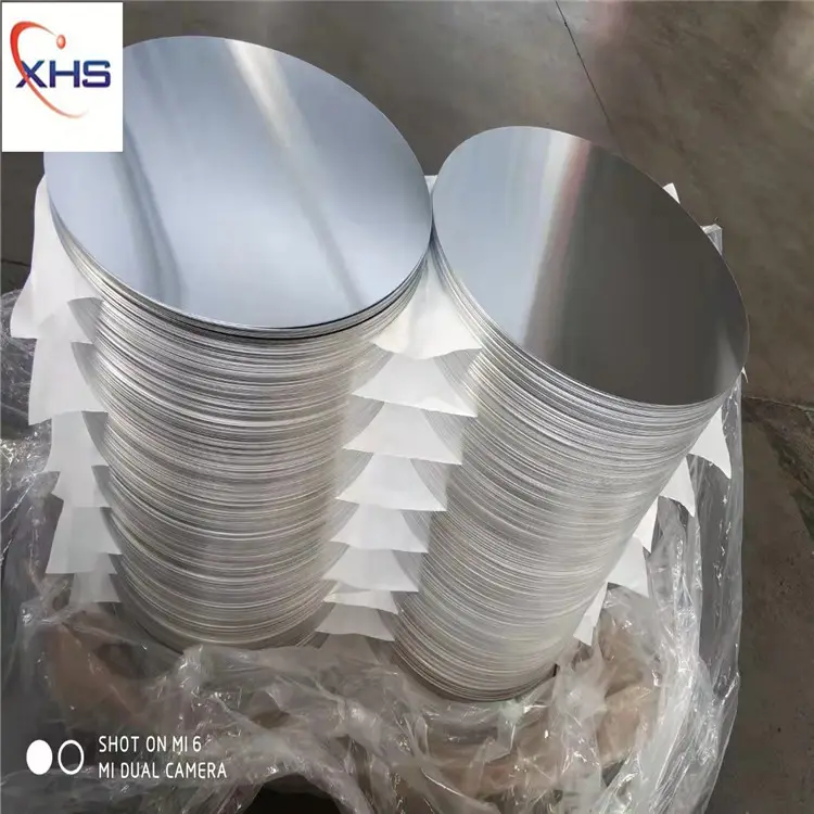 Aluminium lingkaran 1050 1060 3003 5052 aluminium Disc untuk Pot aluminium bulat cakram/piring