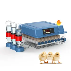 Incubadora de ovos inteligente digital, máquina de incubadora barata automática com 36 ovos para venda