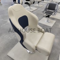 Bateau ponton en aluminium soudé AllhouseBoat de 21 pieds avec moteur hors-bord de 100 CV, grand pont plat, grand ensemble de canapés pour la pêche et les sports nautiques