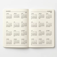Agenda Personalizada A5 con Tapa Dura de Cuero, Diario, Cuaderno con Encuadernación Cosida y Puntada de Sillín, Agenda 2027 (Personalizable)