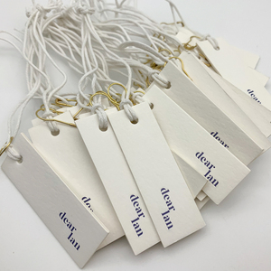 Thẻ treo quần áo chất lượng cao, bán chạy, giấy dày, sang trọng, thân thiện với môi trường, in logo thương hiệu - Product Image 6