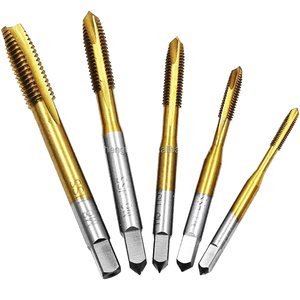 Machos de roscar HSSE con revestimiento de titanio M2 M2.5 M3 M4 M5 M6 M7 M8 M9 M10 M12 M14 M16 M18 M20 <span class=keywords><strong>M22</strong></span> - Product Image 1