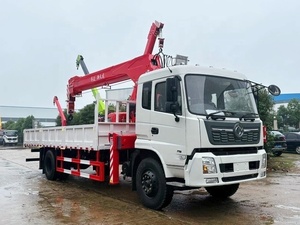 Camion <span class=keywords><strong>benne</strong></span> Dongfeng <span class=keywords><strong>4x2</strong></span> 8T avec <span class=keywords><strong>grue</strong></span> télescopique montée sur camion - Product Image 6