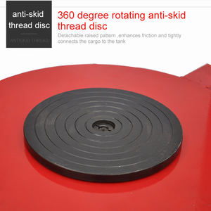 Type lourd chariot à cargaison d'entrepôt de série de CRP chariot à cargaison en caoutchouc de réservoir de roue de 15 tonnes - Product Image 5