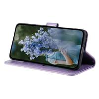 Funda de cuero con soporte para teléfono para Samsung Galaxy A55 5G