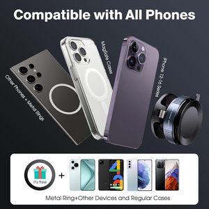 Porta <span class=keywords><strong>cellulare</strong></span> magnetico magsafe caricatori per <span class=keywords><strong>auto</strong></span> girevoli di 360 gradi a ventose pieghevoli per supporto per <span class=keywords><strong>cellulare</strong></span> - Product Image 5