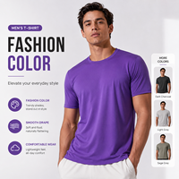 T-shirts de sport pour hommes à manches courtes, respirants, à séchage rapide, en nylon et élasthanne 170g, taille US, avec ventilation aux épaules, pour la course et la gym