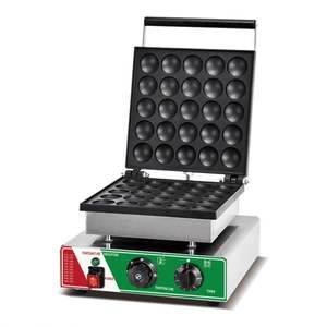 เครื่องทำวาฟเฟิลทรงกลมคุณภาพสูงแบบคลาสสิกสำหรับธุรกิจ 25 หลุม เครื่องทำแพนเค้กขนาดเล็กสำหรับขาย - Product Image 5