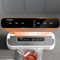 Dites adieu aux déchets alimentaires Le scellant sous vide compact garde les ingrédients frais pendant des semaines