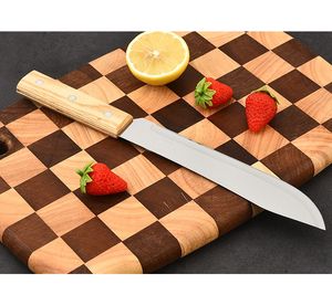 Cuchillo de cocina DF326 personalizado de 6, 7 y 8 pulgadas para frutas, con mango de madera - Product Image 4