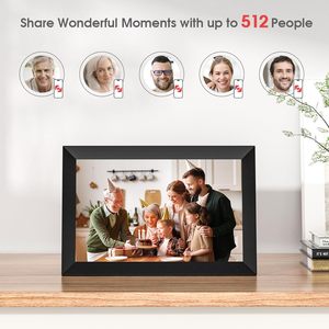 Marcos <span class=keywords><strong>de</strong></span> Fotos Digitales <span class=keywords><strong>de</strong></span> <span class=keywords><strong>10</strong></span>.1 Pulgadas con Pantalla Táctil, Fácil Configuración en Un Minuto, Envía Fotos por Correo desde Cualquier Lugar, Regalo Perfecto para un Ser Querido - Product Image 4