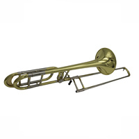 Trombone ténor Eastern Music, tonalité Bb/F, modèle Ala the Shires, avec manchon de slide en cupronickel