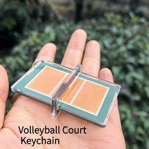 Nouveau porte-clés sportif 3D en acrylique - Design moderne et minimaliste pour pickleball, badminton, <span class=keywords><strong>tennis</strong></span> de table, léger, écologique, pour enfants - Product Image 5