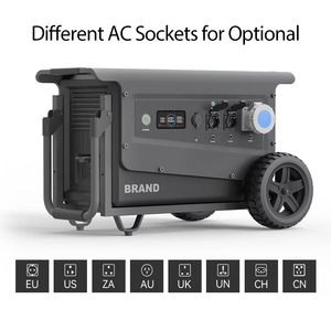 Station d'alimentation portable SOUOP LifePO4, générateur solaire 3000W, 3kW, étanche, 3600W. - Product Image 1