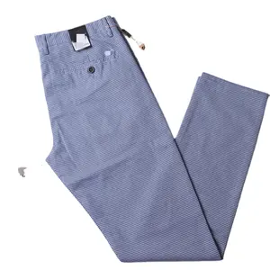 Casual Pants plaid Breathable wholesale Men's Fashion Straight Pants Men Streetwear Mens Trousers