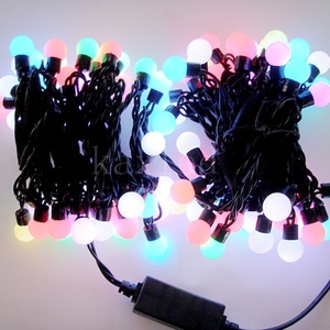 3M 5M 10M 100 LED Boule <span class=keywords><strong>Guirlande</strong></span> de <span class=keywords><strong>Guirlande</strong></span> <span class=keywords><strong>Lumineuse</strong></span> IP65 Décoration de Noël <span class=keywords><strong>pour</strong></span> la maison <span class=keywords><strong>Chambre</strong></span> à coucher Fête de mariage Vacances <span class=keywords><strong>pour</strong></span> l'intérieur - Product Image 2