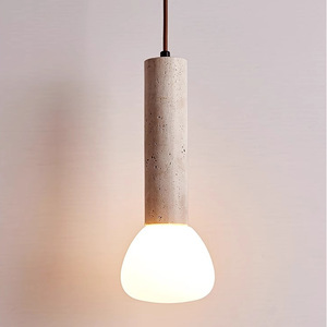 Huangdong Stone Pendant <b>Light</b> Led Chandelier For Bedroom Living Room Home Lighting - Product Image 4