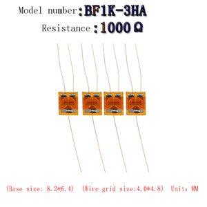 Sensor <span class=keywords><strong>de</strong></span> Medición <span class=keywords><strong>de</strong></span> Deformación Taidacent BF1K BF120 BF350 BF650 1K-2/3/4HA, Medidor <span class=keywords><strong>de</strong></span> Deformación <span class=keywords><strong>de</strong></span> Medio <span class=keywords><strong>Puente</strong></span>, Medidor <span class=keywords><strong>de</strong></span> Deformación <span class=keywords><strong>de</strong></span> <span class=keywords><strong>Puente</strong></span> <span class=keywords><strong>de</strong></span> <span class=keywords><strong>Wheatstone</strong></span>, Medidor <span class=keywords><strong>de</strong></span> Deformación <span class=keywords><strong>de</strong></span> Roseta - Product Image 6