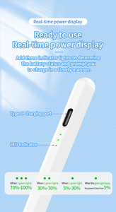 Stylet capacitif actif original OEM ODM personnalisé 027A à double clic, multitâche, <span class=keywords><strong>capture</strong></span> d'<span class=keywords><strong>écran</strong></span>, pour iPad Pro en aluminium 14 - Product Image 3