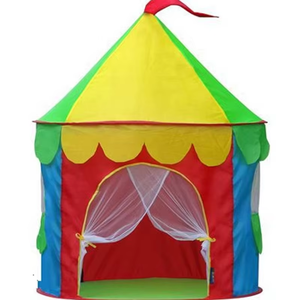 Tente tipi pop-up pour enfants et bébés - Jouet de sport en polyester, petite salle de jeux extérieure - Product Image 1
