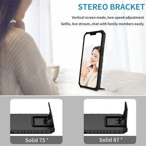 Para Samsung <span class=keywords><strong>Galaxy</strong></span> A56 A36 A55 A35 A54 A51 A31 A13 A15 A32 A52 A72 A42 funda deslizante lente de cámara proteger Kickstand armadura funda trasera - Product Image 5