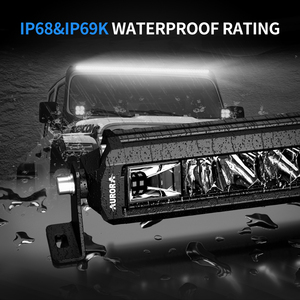 Aurora 12 20 22 32 42 52 pouces de large, éclairage combiné pour scène, éclairage IP68 étanche, barre lumineuse LED tout-terrain pour camion 4x4, pour voiture - Product Image 3
