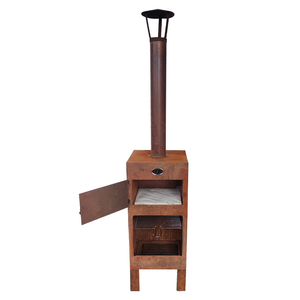 Vente directe en gros Four à pizza haut de gamme pour pizzeria, à bois, avec foyer et rangement pour bois - Product Image 2
