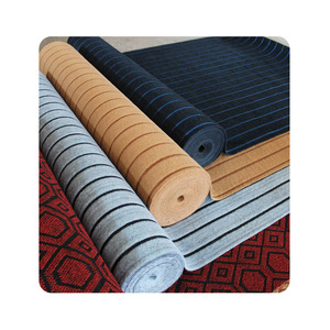 Thảm trải sàn nhung gân giá rẻ, nhà sản xuất thảm không dệt, thảm triển lãm nhung gân hai màu - Product Image 4