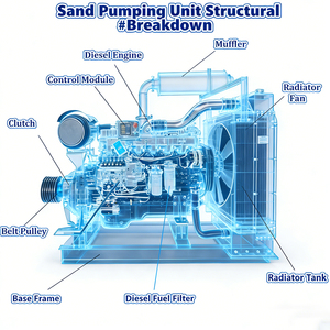 Pompe à sable <span class=keywords><strong>diesel</strong></span> 6 cylindres <span class=keywords><strong>208</strong></span> CV/153 kW avec moteur <span class=keywords><strong>diesel</strong></span> agricole haute pression et poulie d'embrayage pour l'exploitation minière - Product Image 4