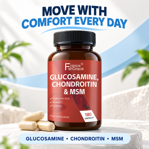Complément alimentaire Shecome Glucosamine Chondroïtine haute puissance pour soutenir la santé des articulations et des os, 180 capsules de Glucosamine Chondroïtine - Product Image 4