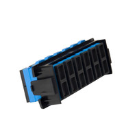 Pelat wajah adaptor serat SC 12-Port Modular dengan desain baki Pull-Out untuk sistem Panel Patch ODF dalam aplikasi FTTH