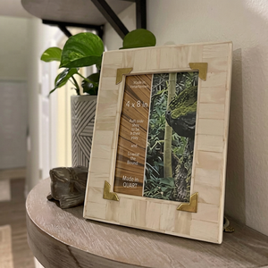 Bone Inlay Photo <b>Frame</b> Top Design Wall Decoration Table Top <b>Picture</b> Handmade Rectangle Customized Printing From REHMAN CRAFT - Product Image 1