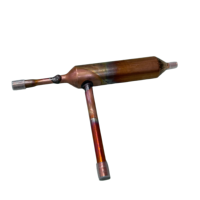 Filtre déshydrateur en cuivre à prix d'usine, pièces de réfrigération, filtre déshydrateur pour réfrigérateur et congélateur R134a R600a R290