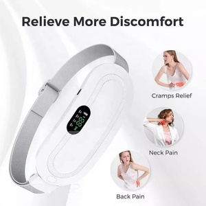 Smart 3 Gear Rechargeable Electric <b>Heating</b> Massager Personal Care Period Cramp Wait Massage Belt Electric Products - Product Image 2