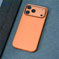 Étui magnétique pour iPhone 16 en cuir PU, étui pour iPhone, étui en cuir pour iPhone 15