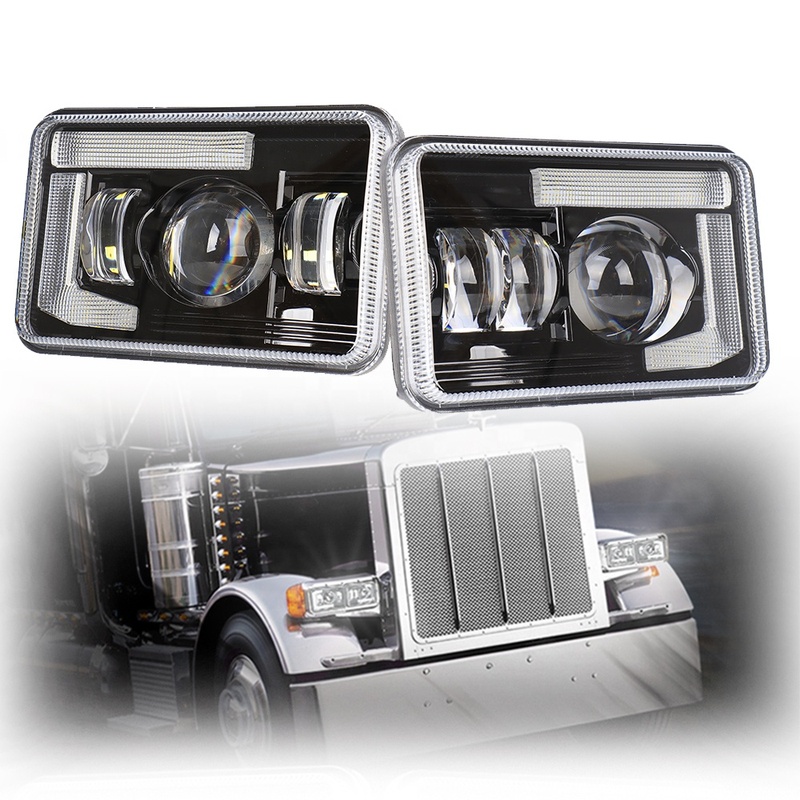 4x6 Led Headlight for Kenworth Accessories