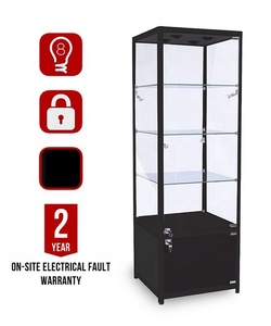 خزانة فاخرة وعلبة عرض مضادة-أثاث عرض متجر قابل للقفل مع مصابيح ليد - Product Image 3