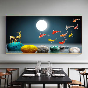 คริสตัลภาพวาดแอบสแตรกพอร์ซเลนตกแต่งทางเข้าแบบโมเดิร์นหรูหรา - Product Image 3