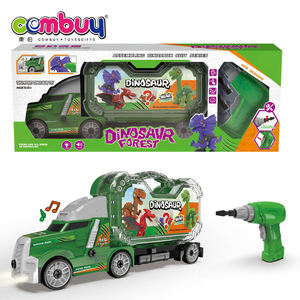 <span class=keywords><strong>Giocattolo</strong></span> Dinosauro Auto Smontabile Fai-da-Te con <span class=keywords><strong>Trapano</strong></span> Elettrico per Assemblaggio 3D - Product Image 3