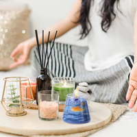 Cire de sable granulée parfumée pour bougies, faite à la main, colorée, pour décoration DIY, prix usine