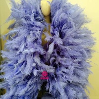 Énorme boa en plumes d'autruche de 3 mètres, 3,5 mètres, guirlande boa, écharpe en plumes d'autruche pour spectacle de danse, scène, fête, carnaval