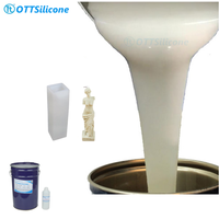 Silicone liquide souple pour fabriquer un moule à bougie RTV-2 silicone