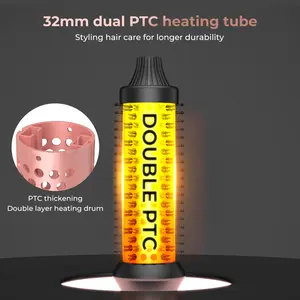 Fabbrica nuova tendenza spazzola termica riscaldamento elettrico pettine lisciatura capelli arricciacapelli spazzola di ferro