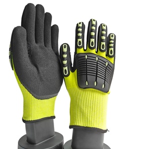 Guantes de Trabajo Resistentes a Cortes y Impactos, de Nitrilo, para la Industria Petrolera, con Protección TPR - Product Image 2