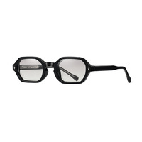 LBA SZ8101 Lunettes de soleil rectangulaires vintage de haute qualité pour femmes et hommes Noir Bleu Monture PC et lentille PC