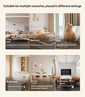 Diffuseur d'huiles essentielles avec écran numérique, 5 modes de pulvérisation, rechargeable, 50 ml, diffuseur d'huiles essentielles automatique